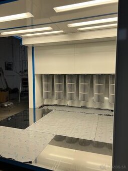 Prášková lakovacia kabína