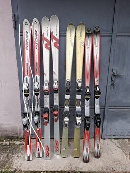 Predám zjazdové lyže Fischer, Nordica, Techno.