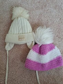 Zimná čiapka 2ks 0-10mes