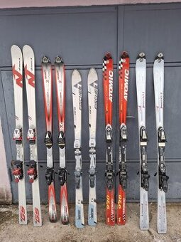 Predám zjazdové lyže Nordica, Techno, Fischer, Atomic