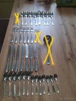 ,Pribor , poháre zlatá Zuzana. ,rozne veci retro,