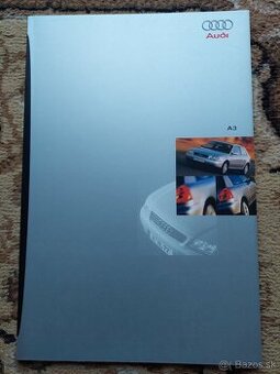 🚗 Zberateľský prospekt Audi A3 1. generácia 🏁