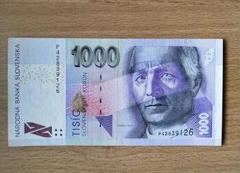 bankovka 1000 ks