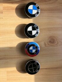 Stredové krytky (pukličky) BMW - priemer 56,60 a 68 mm - 1