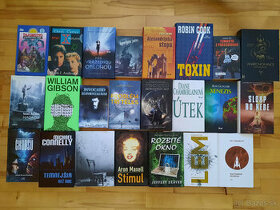 Knihy - rozne sci-fi, fantasy, akcne, thrillery, krimi