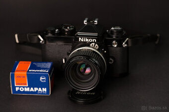 Nikon FE. Nikkor 1:2/35mm