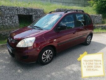 Hyundai Metrix 1.5 Crdi 16.V R. V. 2008. Top...