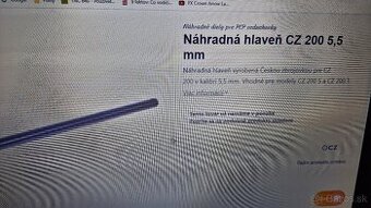 Pcp Hlaveň na cz200