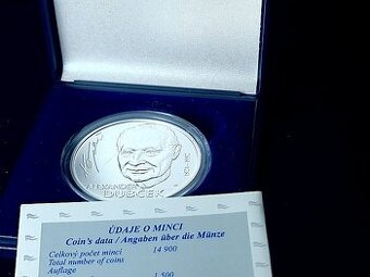 10 € Dubček 2021 -100 rokov od narodenia BK