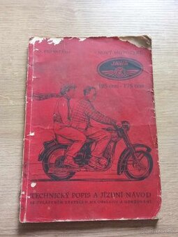 JAWA Cz 125-175 (1959). Prirucka