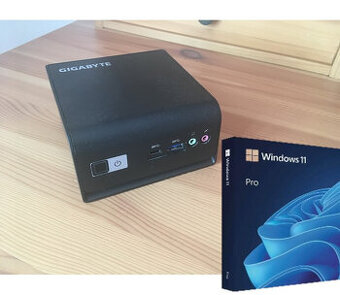 mini ITX pocitac Gigabyte Brix + Windows 11