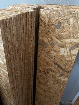 OSB dosky narezane na 127x24,5x1,5 cm