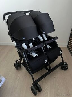 Športový dvojkočík CHICCO Ohlala Twin Black Night