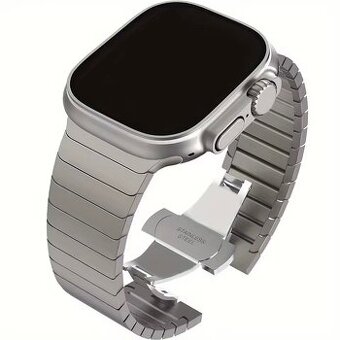 Predám luxusný nerezový remienok pre Apple Watch Ultra