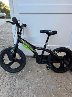 Bicykel s pomocními kolieskami - 1