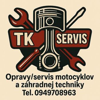 Opravy a servis motocyklov a záhradnej techniky