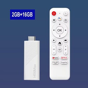 H96 MAX Android TV Stick, nové nepoužité.