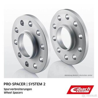 Rozširovacie podložky 5x112/108 15mm EIBACH 4kusy + skrutky