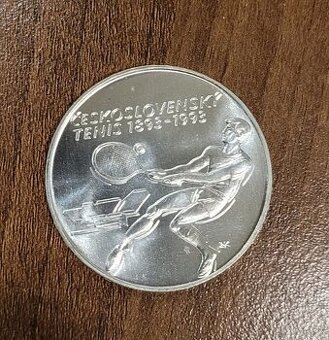 Československý tenis 500Kčs, 100. vyrocie