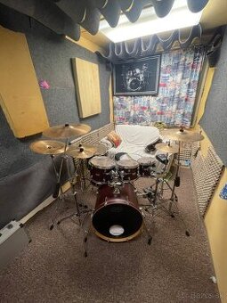 🥁 Predám kompletnú biciu súpravu MAPEX MARS + činely Zildji