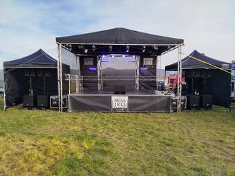 Pódium & ozvučenie & osvetlenie