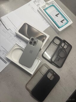 iPhone 15 Pro 256 GB – Natural Titanium