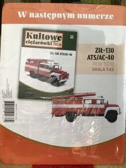 Predám ZIL 130 ATS,hasic,model deagostini,1:43