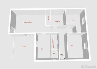 Exkluzívne iba u nás krásna novostavba v obci Uhrovec - doko