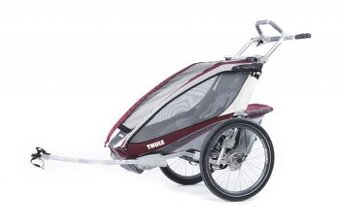 Predám cyklovozík Thule Chariot CX1 burgundy