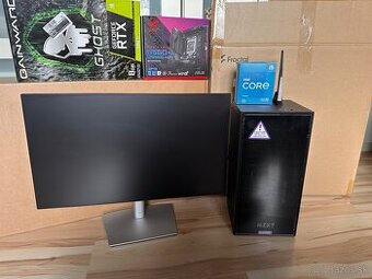 PC set – NZXT H1+ i5 + RTX 3060 Ti + Dell monitor