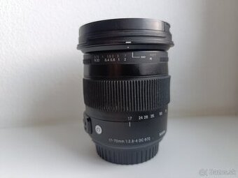 Sigma 17-70 mm f/2,8-4,0 pro Canon + polarizačný filter B+W
