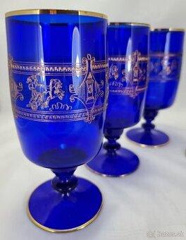 Starožitné poháre - Luxusné prevedenie - kus po 5 euro