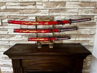 Samurajské meče 3ks