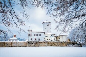 Výšivka veľká - Budatínsky zámok 80x60cm