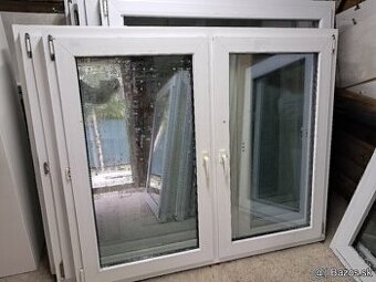 Predám plastove okna 140 cm dlhý x 150 cm vysoký