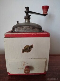 Starožitný mlynček na kávu Leinbrock Ideal