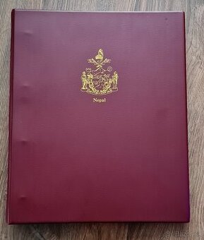 Nepál albumové listy 1881-1975 album znamky