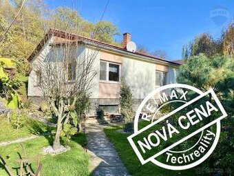 Na predaj 3-izbový rodinný dom so záhradou, obec Vyšehradné 