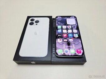 Apple iPhone 13 PRO 128GB SILVER,BATERKA 100%