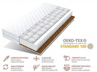 Pohánkový matrac do detskej postieľky 120x60cm