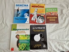 Predám knihy Nemčina a Programovanie