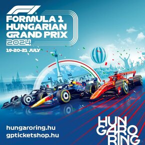GP F1, Budapešť, 2 lístky na celý víkend (Silver 6 sektor)
