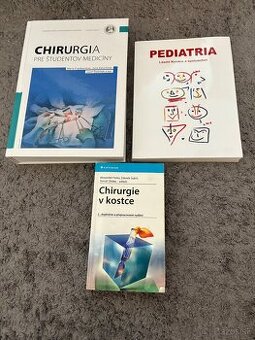 Všeobecné lekárstvo - učebnice pediatrie, chirurgia