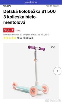Predám detskú kolobežku
