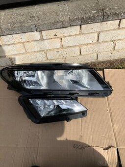 predni svetlo skoda kodiaq kodiak prave pravy LEd