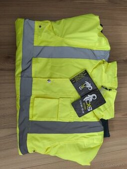 CXS OXFORD / Zimná reflexná bunda XXL