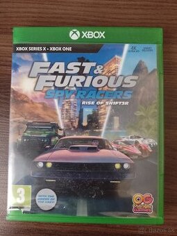 Predám fast & furious spy racer - Xbox One