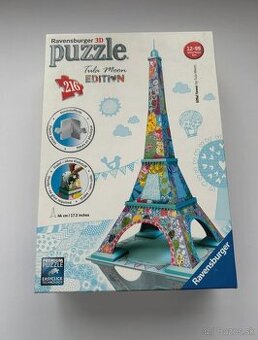 3D puzzle Eiffel tower Tula Moon edition Ravensburger