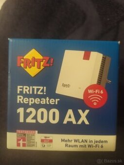 Predám wifi Mesh extender Fritz 1200AX - 1
