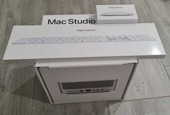 Novy MAC Studio M2 - 2TB SSD + klavesnica a mys
